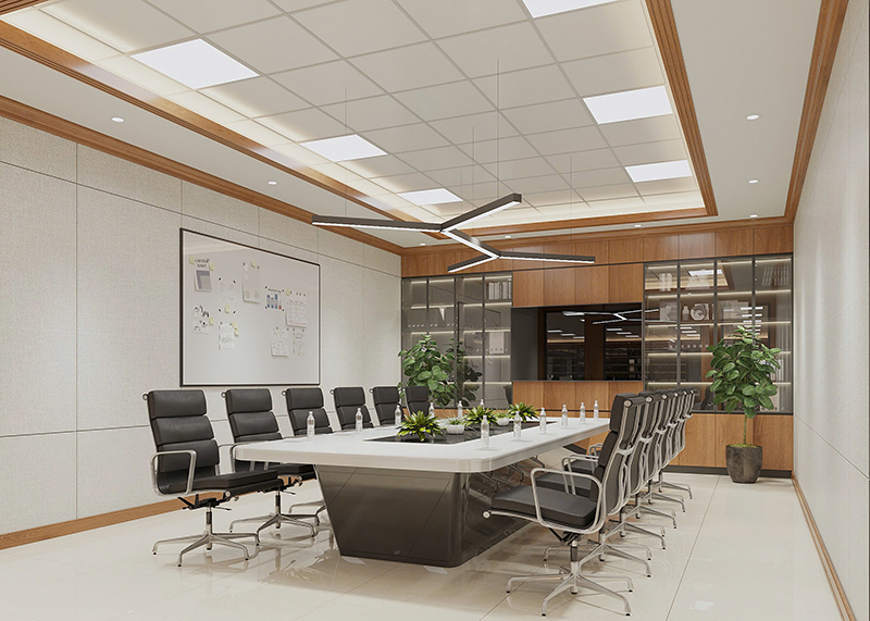 Khong gian van phong lam viec 400m² chuyen nghiep tien nghi