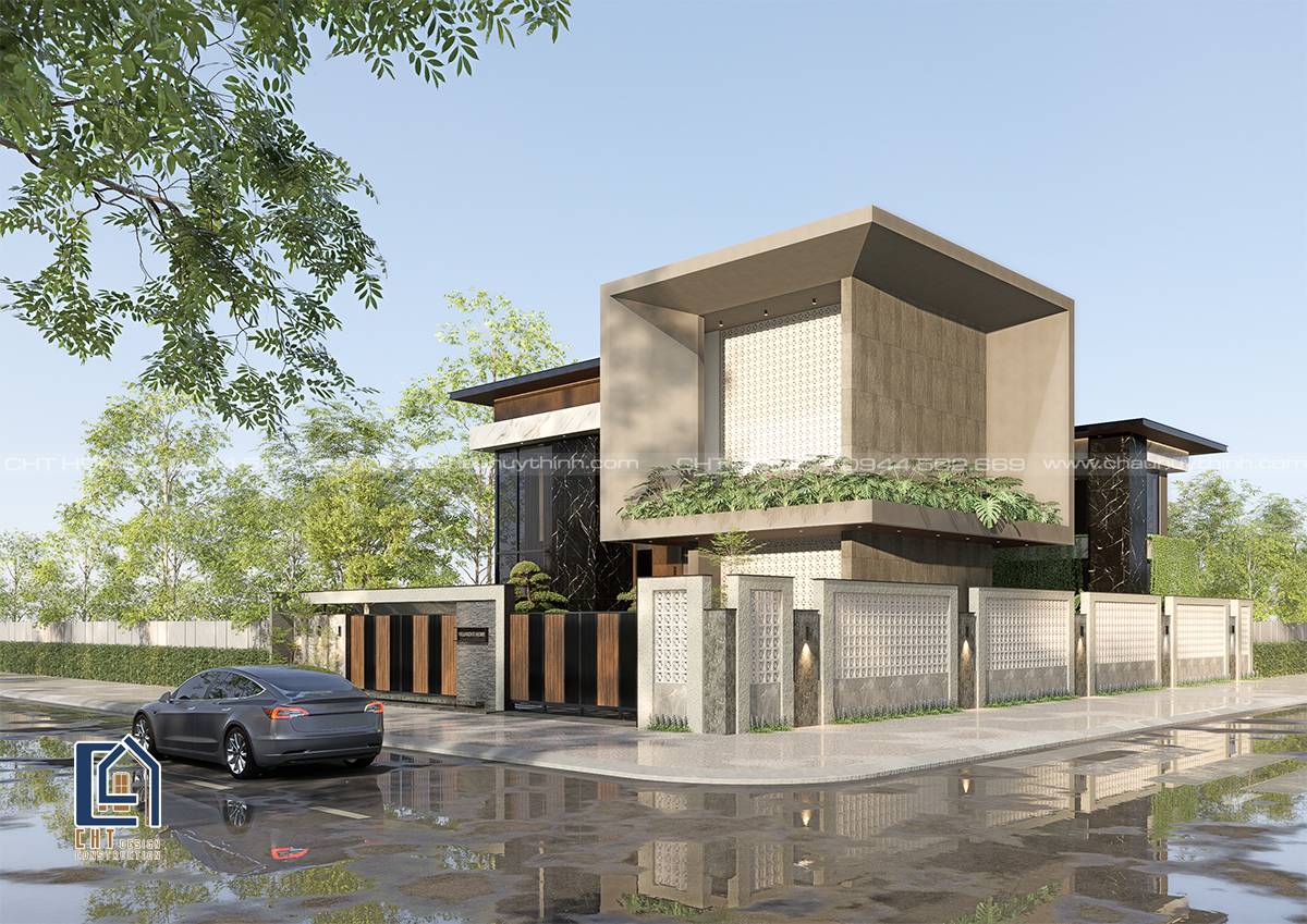 Thiet ke Villa 2 tang