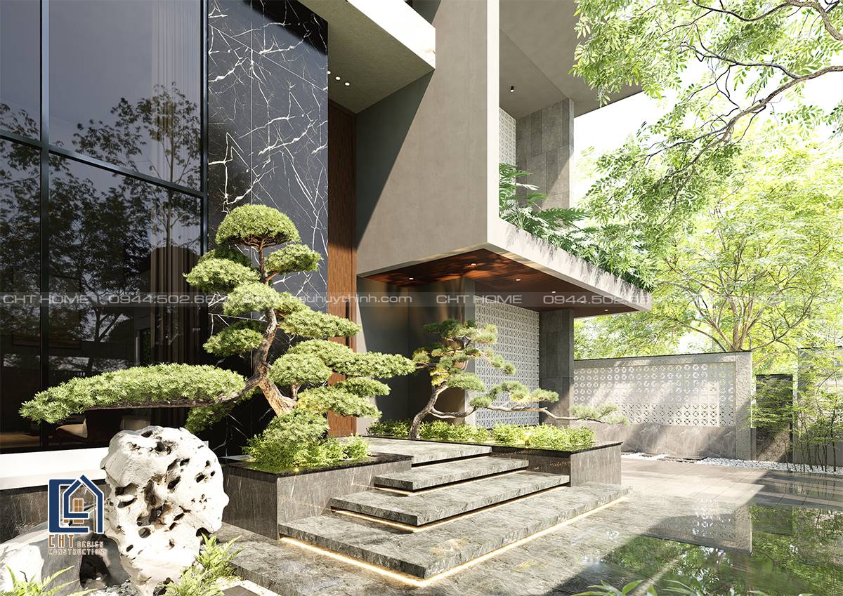 Thiet ke Villa 2 tang