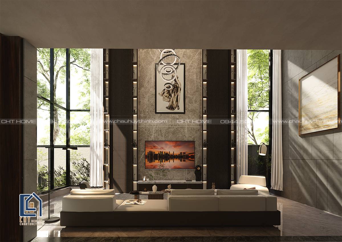 Thiet ke Villa 2 tang
