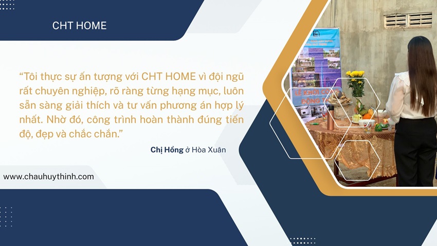 khách hàng nhận xét CHT HOME