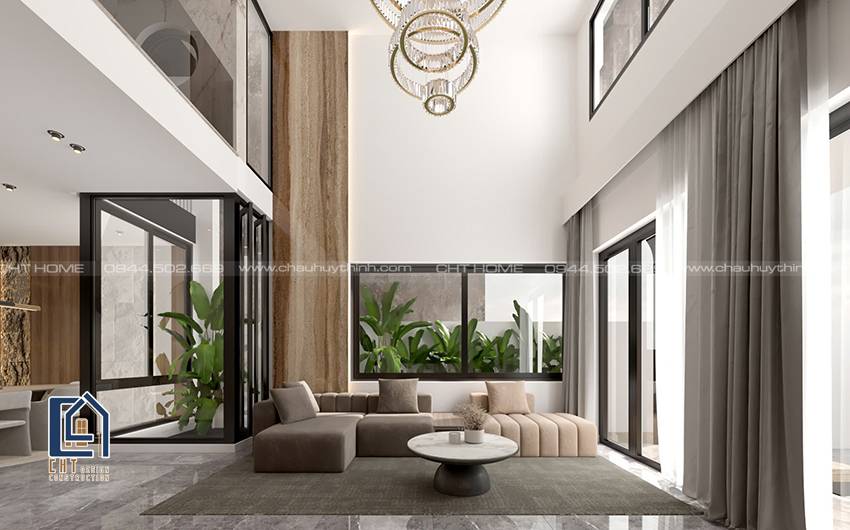 CHT HOME Thiết Kế Nhà 2 Tầng Thông Tầng| Giải Pháp Không Gian 2026