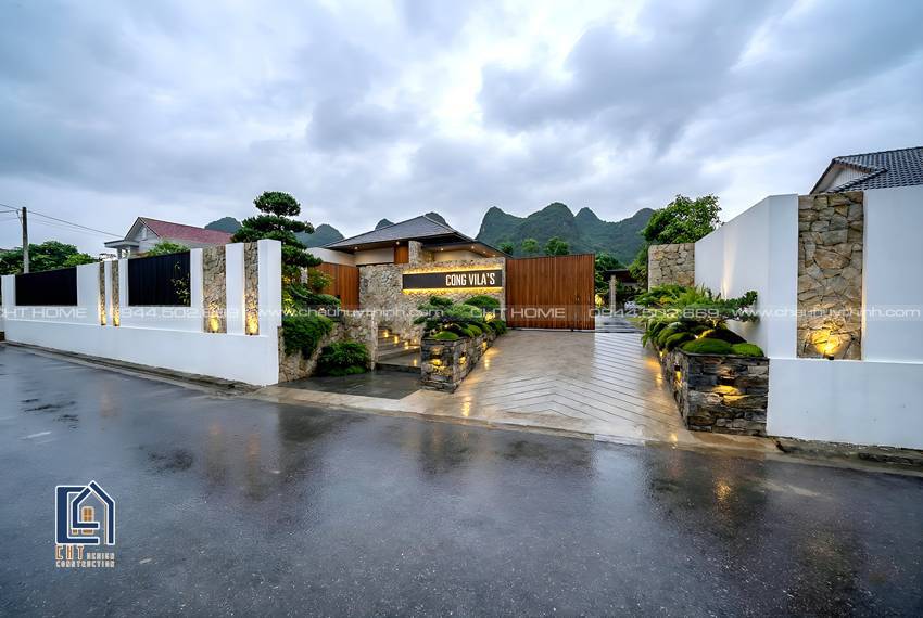 thiết kế nhà vườn mái Nhật rộng hơn 200m²