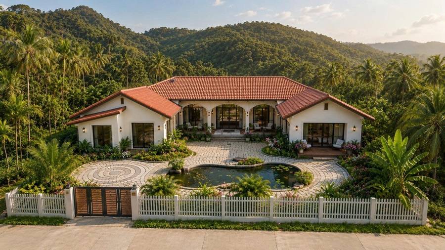 Mau villa xu huong 2027 thiet ke dep hien dai nhat